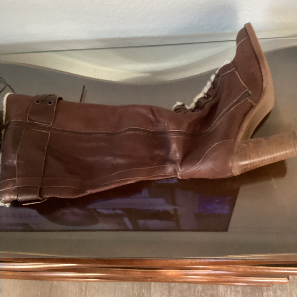 Coach Reece Shearling tall boot - Picture 3 of 12